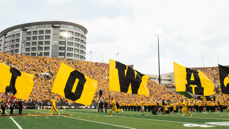 Iowa v Northern Illinois in football at Kinnick Stadium - 01 Sep 2018